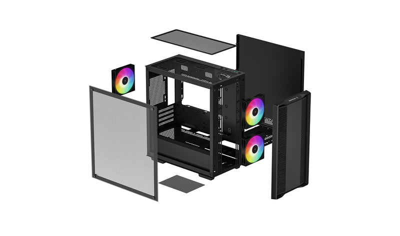 Deepcool CC360 ARGB Micro-ATX Case Mid Tower Case