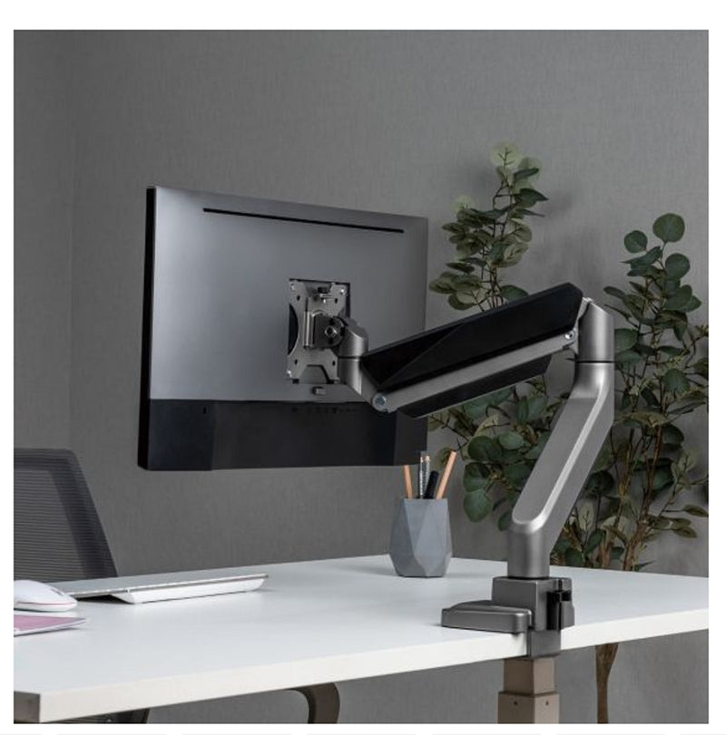 mBeat Activiva Heavy Duty Single Monitor Screen, Gas Spring Monitor Arm, Flat & Curved Screen