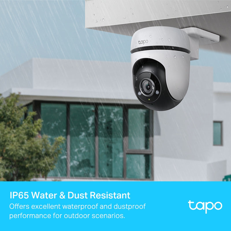 TP-Link Tapo C500, Outdoor Pan/Tilt Security WiFi Camera. 1080P,  360Â° horizontal & 130Â° vertical view, Power : AC Adapter