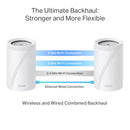 TP-Link BE11000 Whole Home Mesh WiFi 7 System - 3 Pack