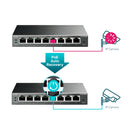 TP-LINK SG108PE 8-Port Gigabit Easy Smart Switch with 4-Port PoE