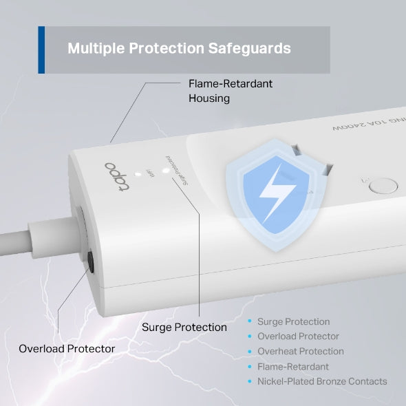 TP-Link Smart Wi-Fi Power Strip 3-Outlets,