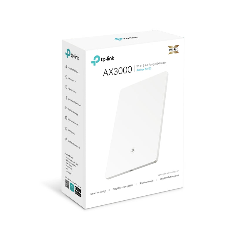 TP-Link Air E5 AX3000 Dual-Band Wi-Fi 6 Air Range Extender