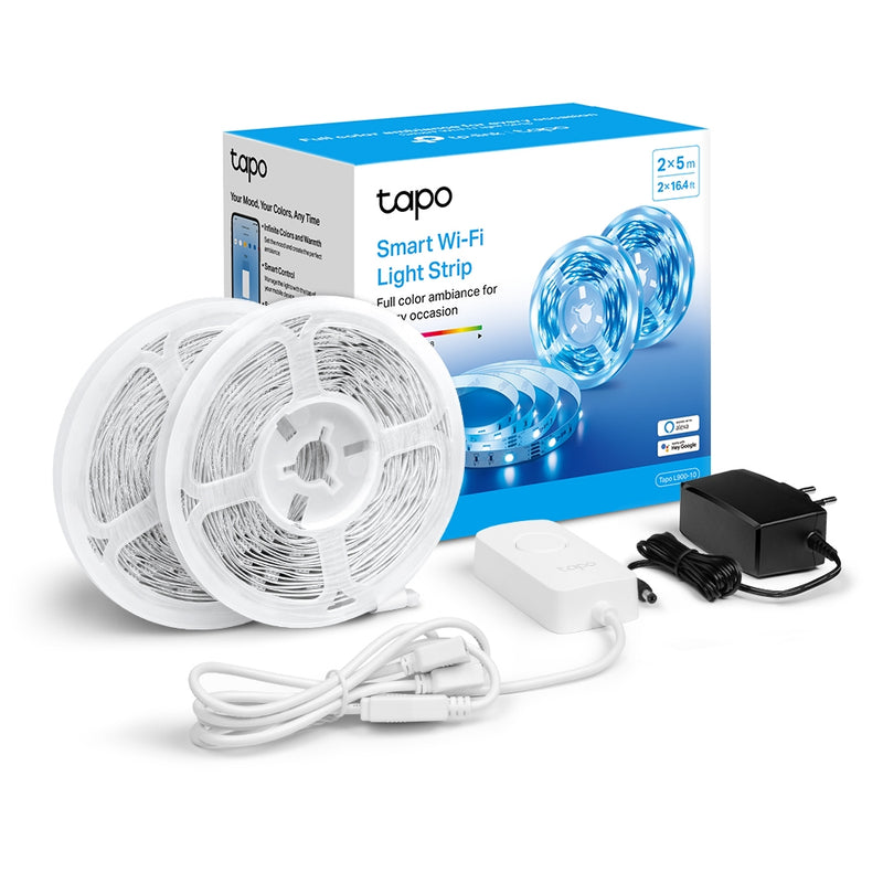 TP-Link Tapo L900-10 Smart Wi-Fi Light Strip, 2x5m strips