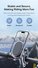 Baseus PrimeTrip Series Stick-on Type Bike Phone Mount Cosmic Black