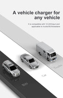 Baseus High Efficiency One to Two Cigarette Lighter(dual-cigarette lighter 80W +dual USB 3.1A)Black