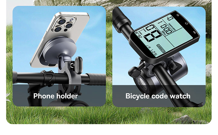 Baseus PrimeTrip Series Dual-Color Bike Light 2-in-1 Set Cosmic Black