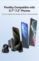 Baseus GoTrip Series Bike Phone Mount Rearview Mirror Version Cluster Black