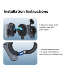 Baseus PrimeTrip Series Magnetic Bike Phone Holder Cosmic Black