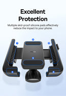 Baseus GoTrip Series Bike Phone Mount Rearview Mirror Version Cluster Black