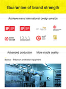 Baseus High Efficiency One to Two Cigarette Lighter(dual-cigarette lighter 80W +dual USB 3.1A)Black