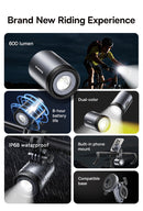Baseus PrimeTrip Series Dual-Color Bike Light 2-in-1 Set Cosmic Black