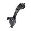 Vention One Touch Clamping Car Phone Mount with Suction Cup Black Square Type