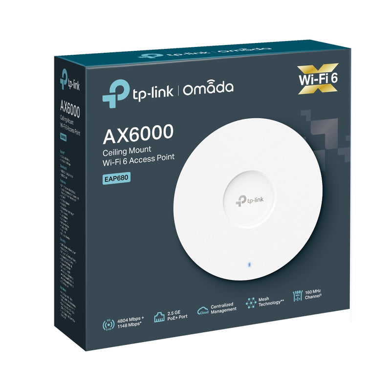 TP LINK AX6000 Ceiling Mount Wi-Fi 6 Access Point