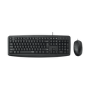 Rapoo NX1600 Wired Mouse & Keyboard Combo Black