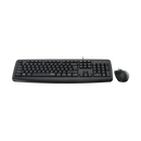 Rapoo NX1600 Wired Mouse & Keyboard Combo Black