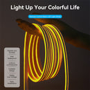 Vention Silicone Neon LED Strip Lights with IR Remote and USB 5V Power Supply 2M