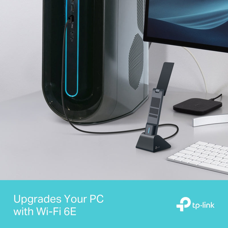 TP-Link Archer TXE70UH, AXE5400 Wi-Fi 6E High Gain Wireless USB Adapter