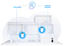 TP-Link Deco XE75 AXE5400 Tri-Band Mesh Wi-Fi 6E System - 3 Pack