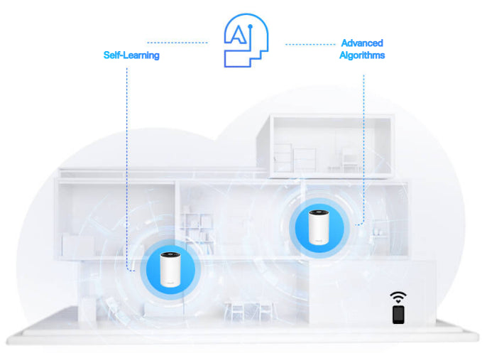 TP-Link Deco XE75 AXE5400 Tri-Band Mesh Wi-Fi 6E System - 3 Pack