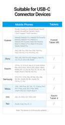 Vention USB 2.0 A Male to C Male 3A Cable 3M Black