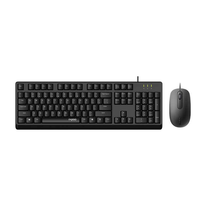 Rapoo X130PRO wired keyboard and mouse combo