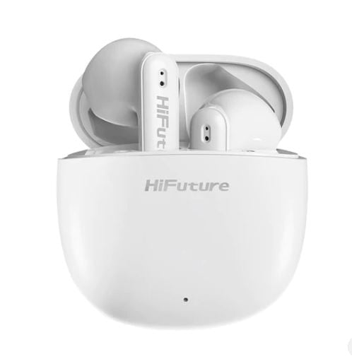 HiFuture ColorBuds2  Earbuds,  5 hours Play time, White