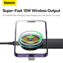 Baseus C02 Pro Series Magnetic Wireless Charging Car Phone Mount Black