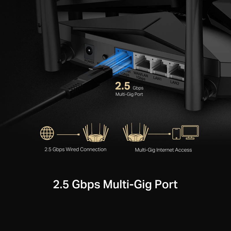 Mercusys MR90X AX6000 8-Stream Wi-Fi 6 Router