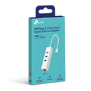 TP-Link UE330C, USB Type-C 3-Port Hub & Gigabit Ethernet Adapter