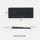 Rapoo E9050L Wireless Multi-mode Ultra-slim 78 Key Keyboard with Bluetooth and 2.4g