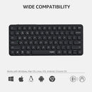 Rapoo E9050L Wireless Multi-mode Ultra-slim 78 Key Keyboard with Bluetooth and 2.4g
