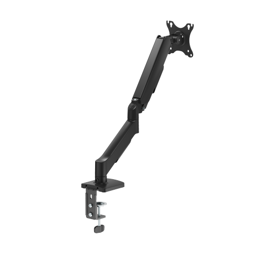 Bracom Super Economical Gas Spring Monitor Arm with USB Ports Black