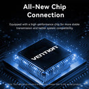 Vention USB-C + USB-A to 2.5 Gigabit Ethernet Adapter 0.15M Gray Aluminum Alloy Type