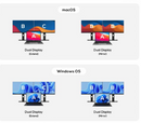 mbeat USB-C/A Dual HDMI DisplayLink Docking Station