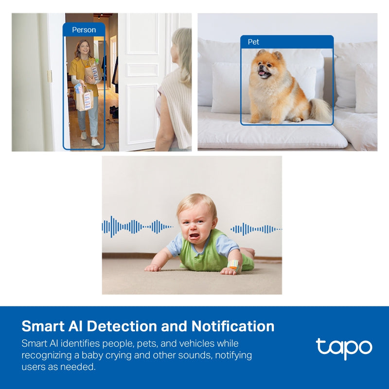 TP-Link Tapo C125, AI Home Security Wi-Fi Camera