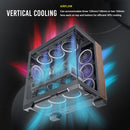 Antec Constellation C8 wood Full-View E-ATX 440mm GPU PC Case