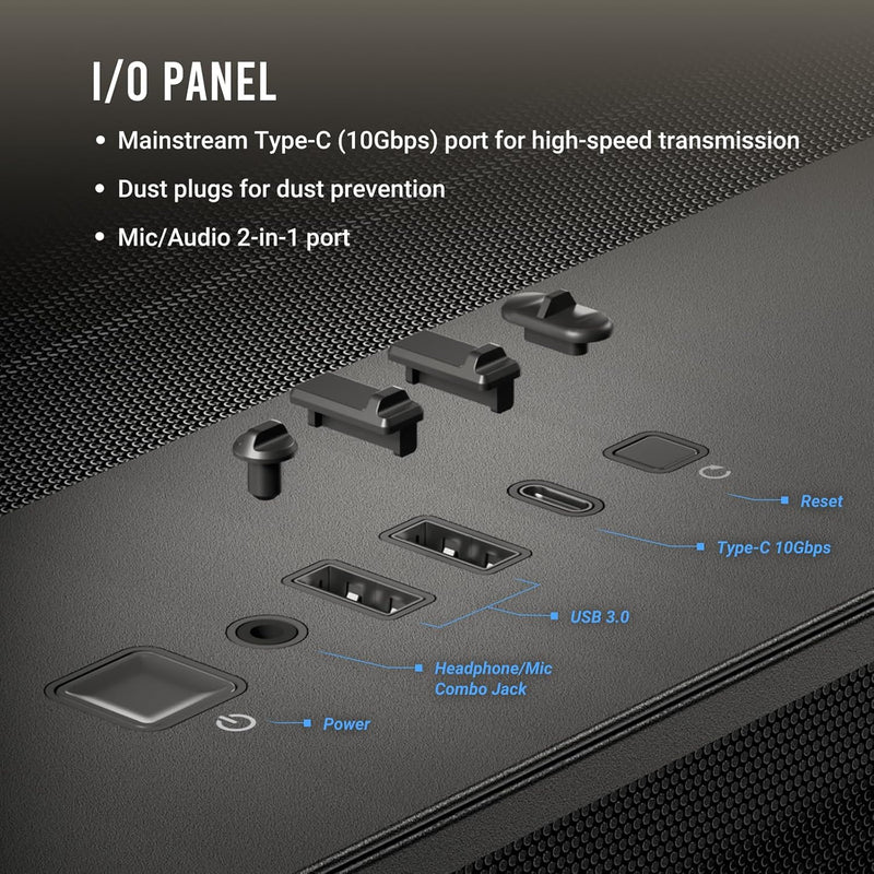 Antec C8 Curve Wood case