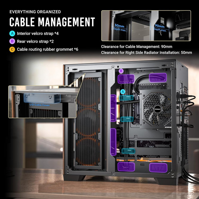 Antec C8 Curve Wood case