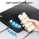 Vention USB 2.0 Type-C Male to Type-C Male Right Angle 3A Cable 1M Gray Aluminum Alloy Type