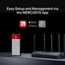 Mercusys MR47BE, BE9300 Tri-Band Wi-Fi 7 Router