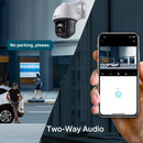 TP-Link VIGI 4MP Outdoor Full-Color Pan Tilt Network Camera