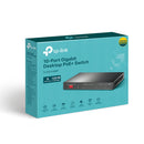 TP LINK TL-SG1210MP 10-Port Gigabit Desktop Switch with 8-Port PoE+
