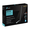 TP Link Archer TBE400U Plus BE6500 Tri-Band Wi-Fi 7 High Gain Wireless USB Adapter