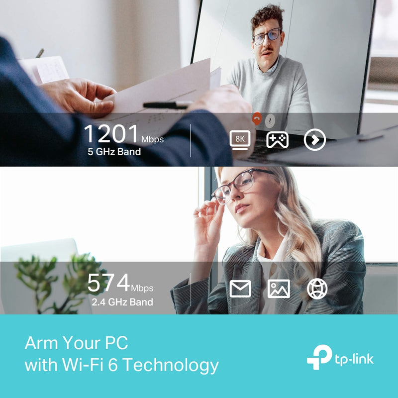 TP-Link Archer TX35U Plus AX1800 High Gain Wireless USB Adapter