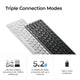 Keychron B4 Pro Ultra-Slim Wireless Keyboard - Ivory White