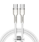 Baseus Cafule Series Metal Data Cable Type-C to Type-C 100W 1m White