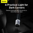 Baseus A3 Car Vacuum Cleaner 15000pa Silver/Tarnish