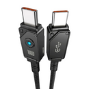 Baseus Unbreakable Series Fast Charging Data Cable Type-C to Type-C 100W 1m Cluster Black