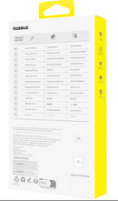 OS-Baseus Lucent Series Phone Case for IPhone 15 Pro Max, Clear